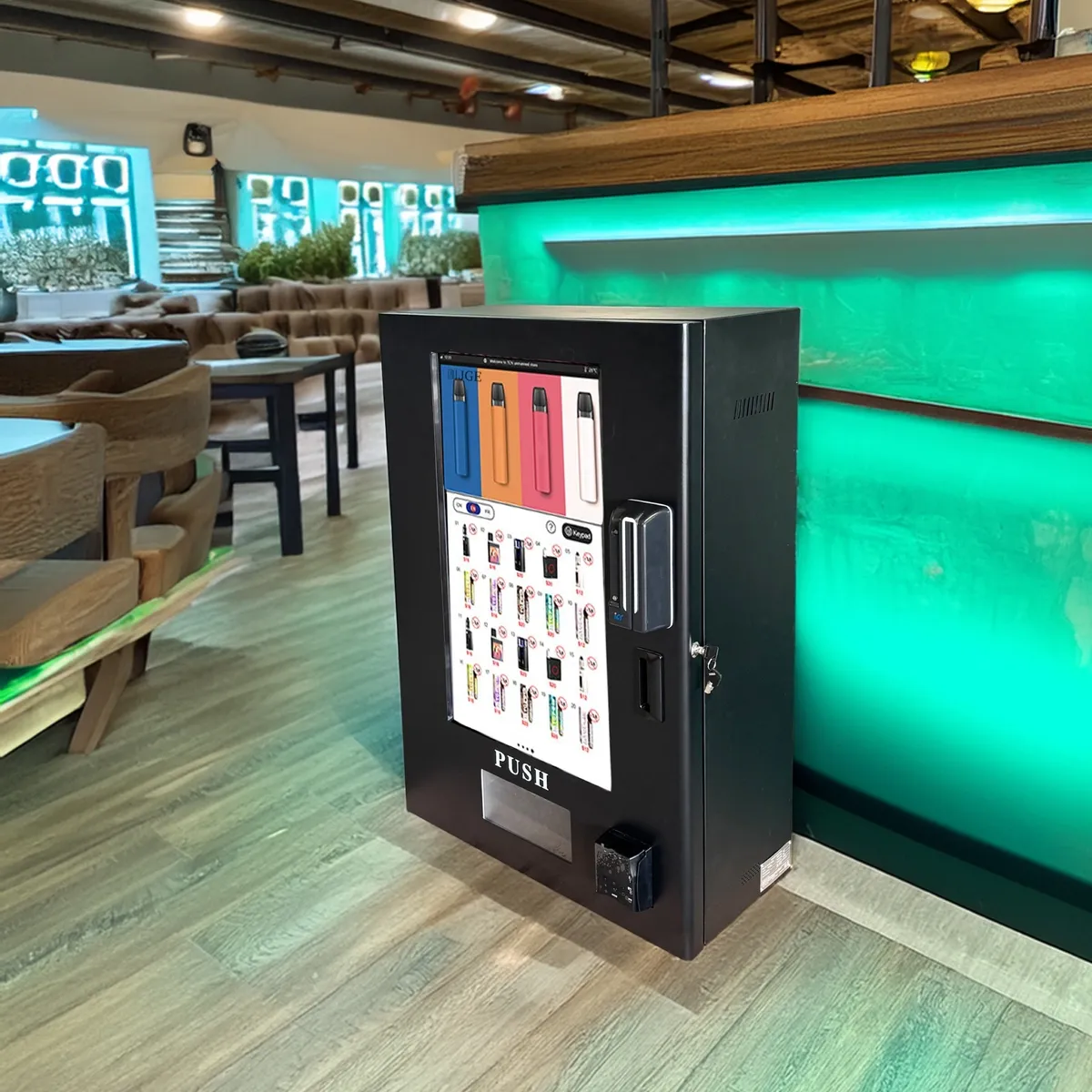 JGE SnackPro 600 in einer Hütte für regionale Produkte